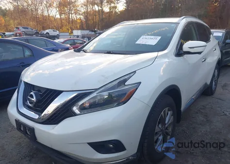 2018 Nissan Murano Sl from USA, damaged, VIN 5N1AZ2MH2JN113602